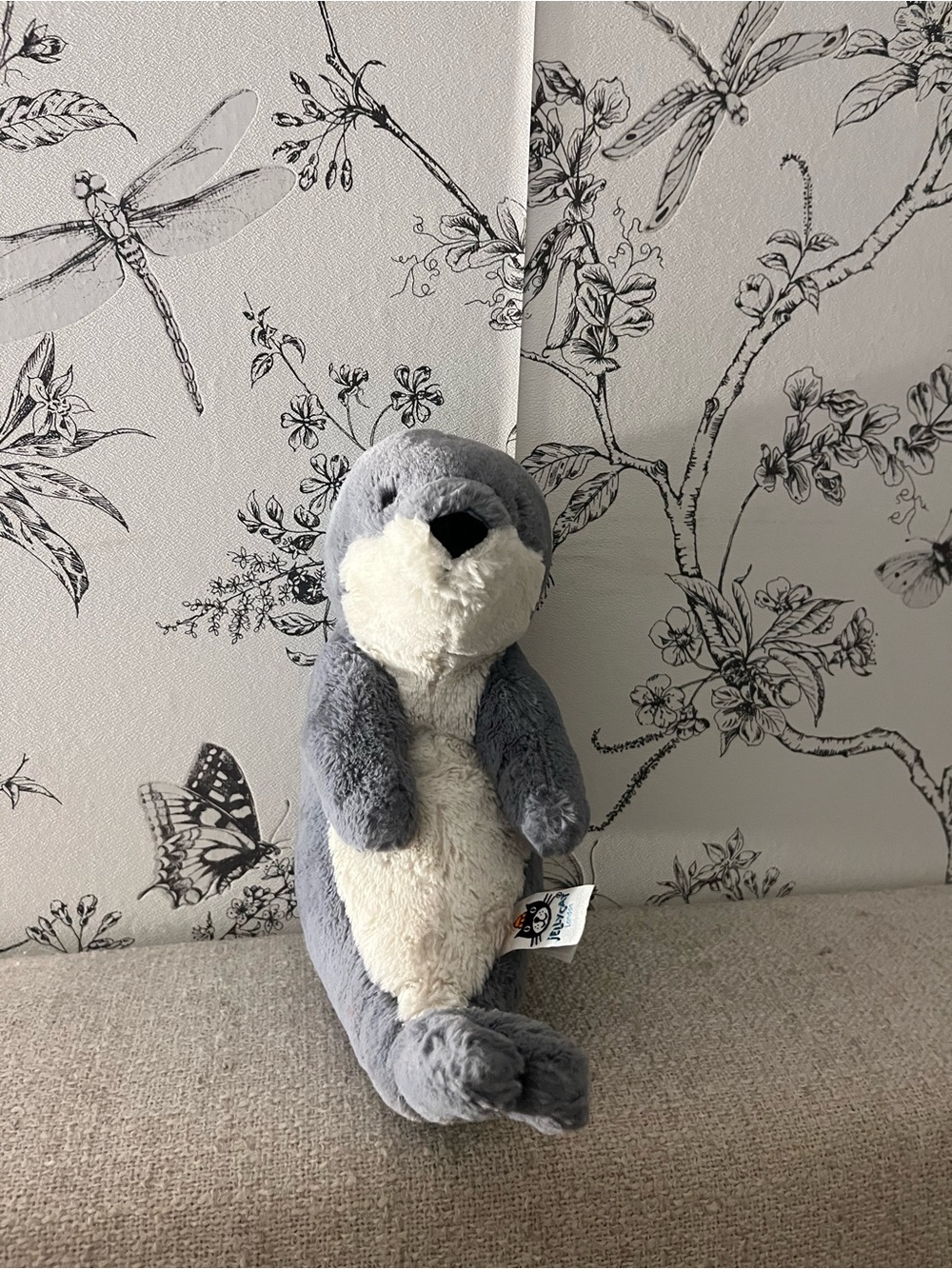 Jellycat bashful seal EUC